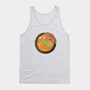 Tonkotsu Ramen Watercolour Illustration Tank Top